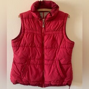 American Eagle Outfitters Pink Puffer Vest